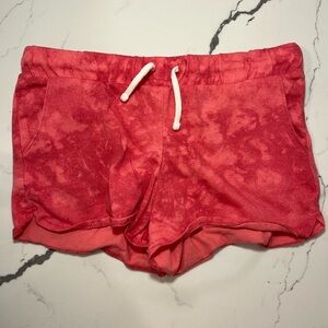Old Navy Kids Red Tie-Dye Shorts